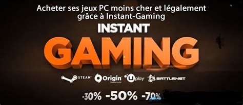 Instant Gaming (Avis) : Fiable pour Acheter vos Jeux – Cher .